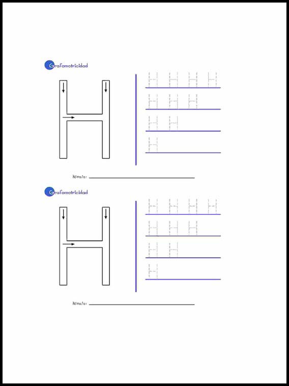 Feinmotorik mit Alphabet Spanisch zu lernen 16