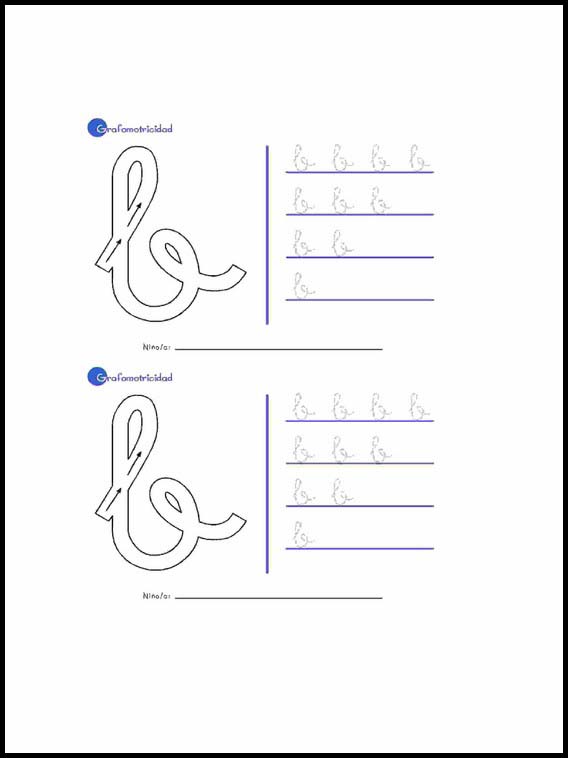 Feinmotorik mit Alphabet Spanisch zu lernen 3