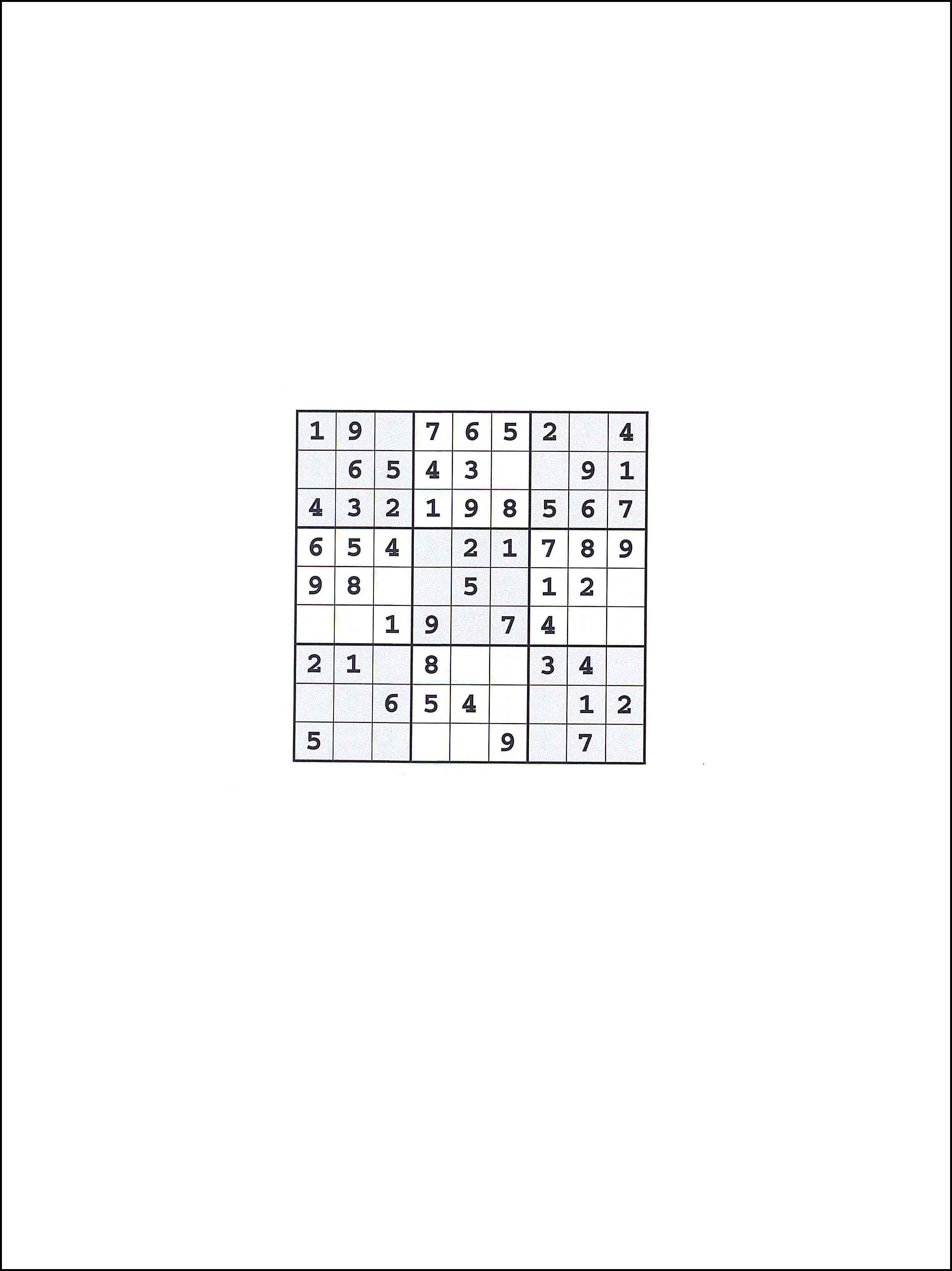 Sudoku 9x9 63